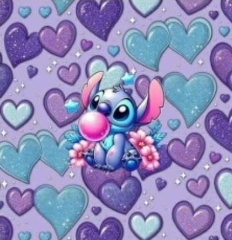 Sommersweat Panele Stitch Herzen 85x180cm Lieferung Anfang April 