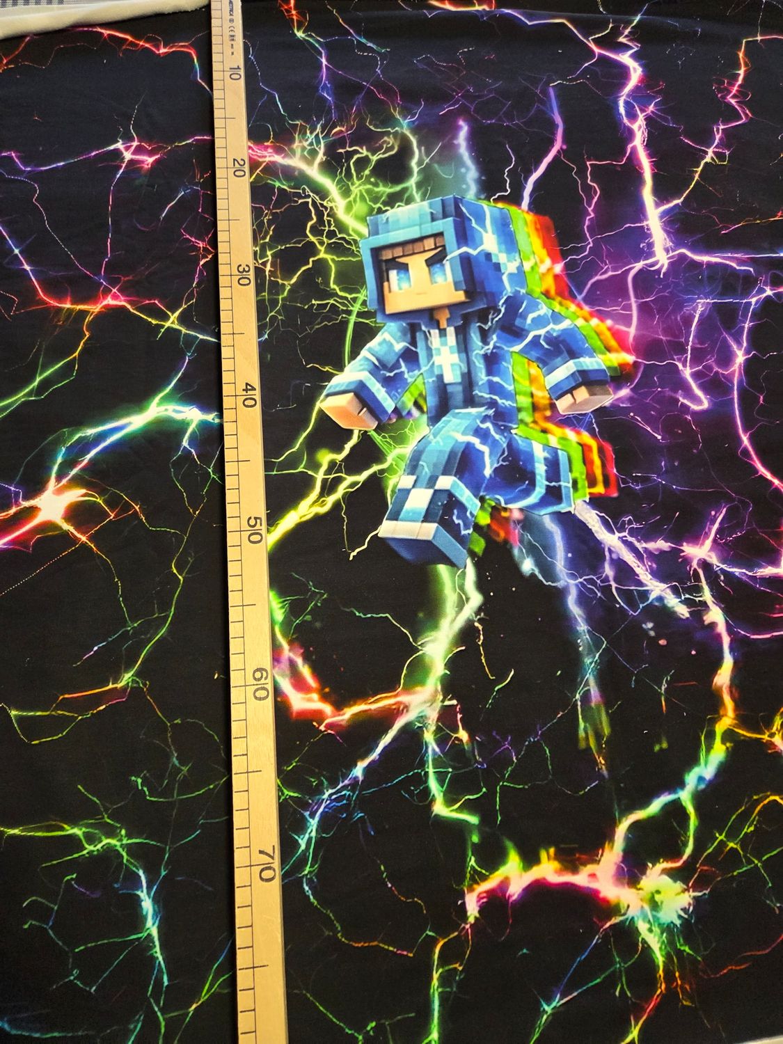 Sommersweat Panele Minecraft bunt 85x180cm 