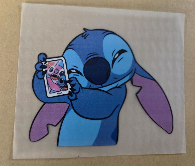 Bügelbild Stitch ca 8cm 