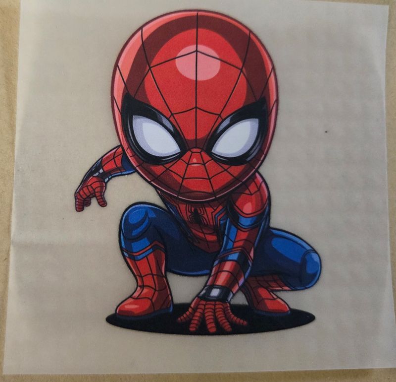 Bügelbild Spidey ca 8cm 