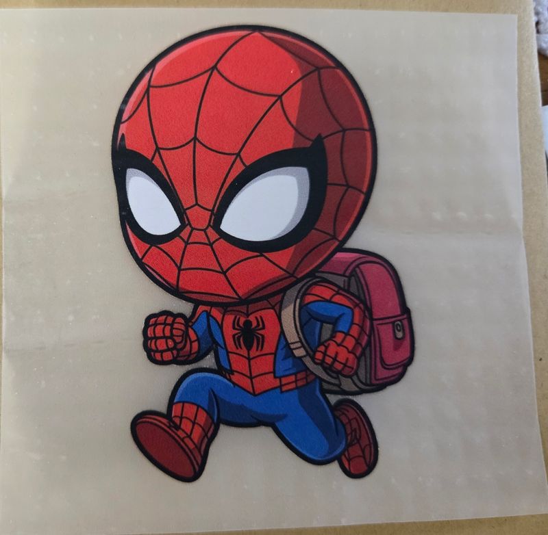 Bügelbild Spidey ca 8cm 