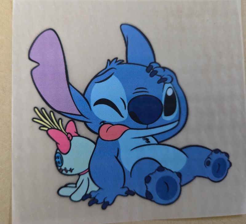 Bügelbild Stitch ca 8cm 