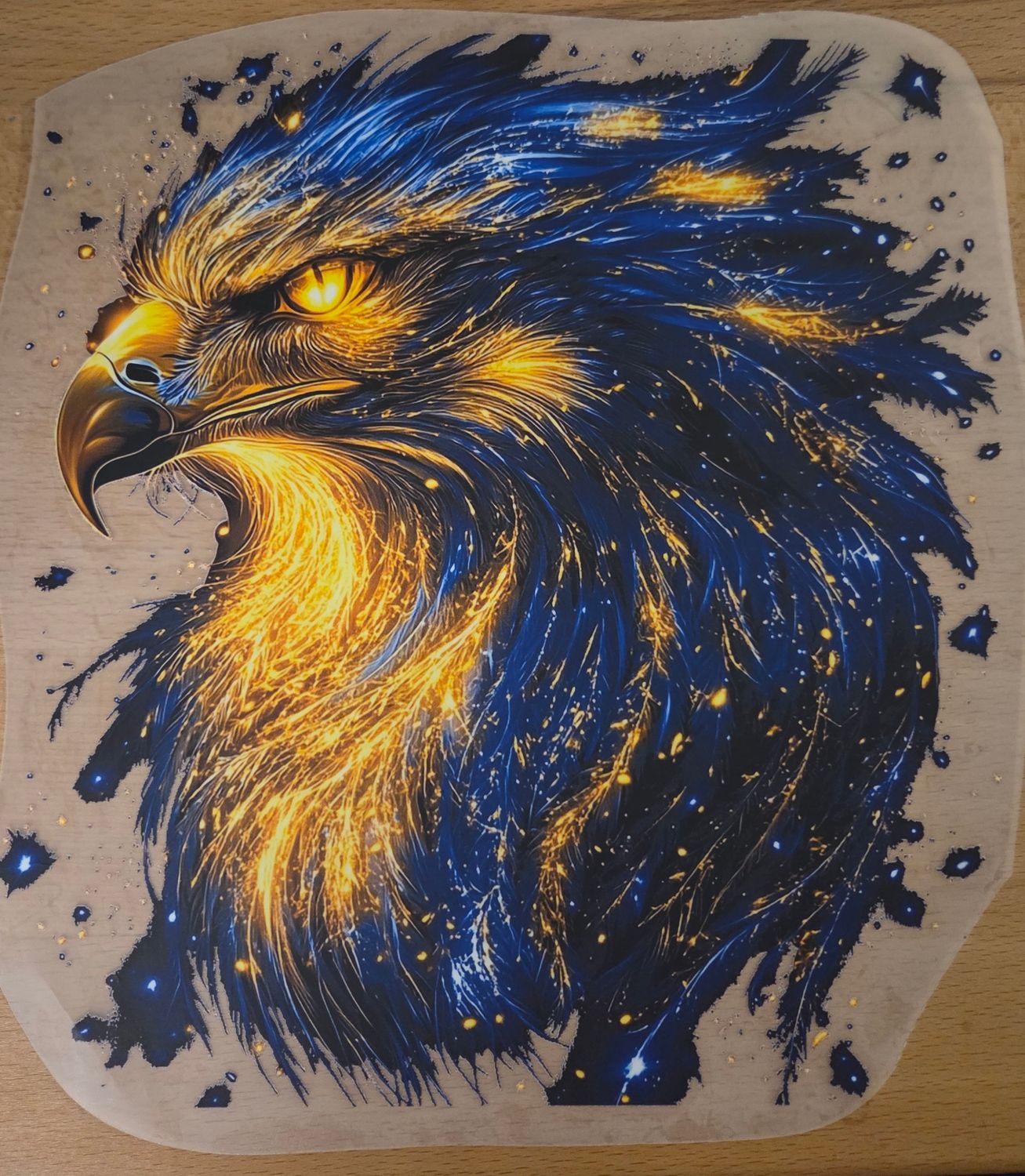 Bügelbild Adler 22cm