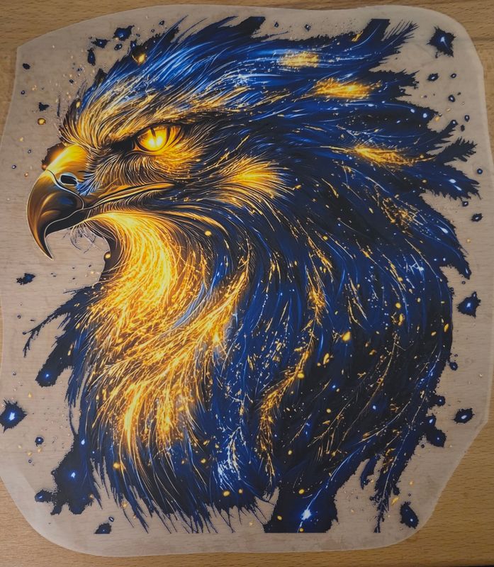 Bügelbild Adler 22cm