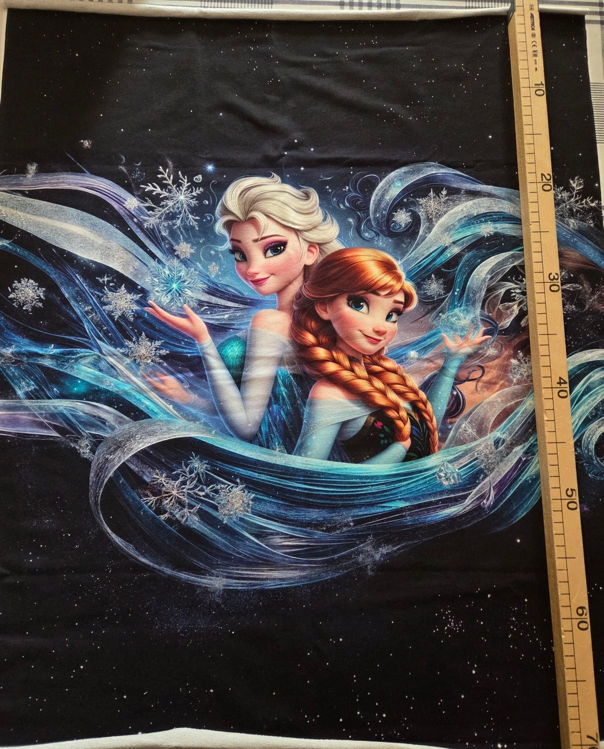 Sommersweat Elsa Frozen Panele 60x70cm Sommersweat Elsa Frozen Panele 60x70cm
