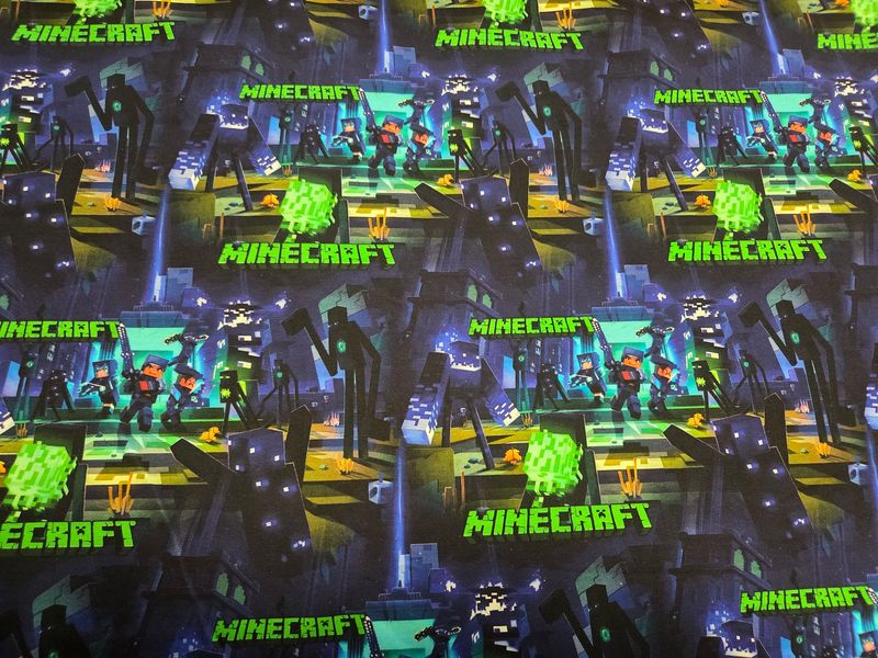 Sommersweat Minecraft 50cm x 180cm breit 