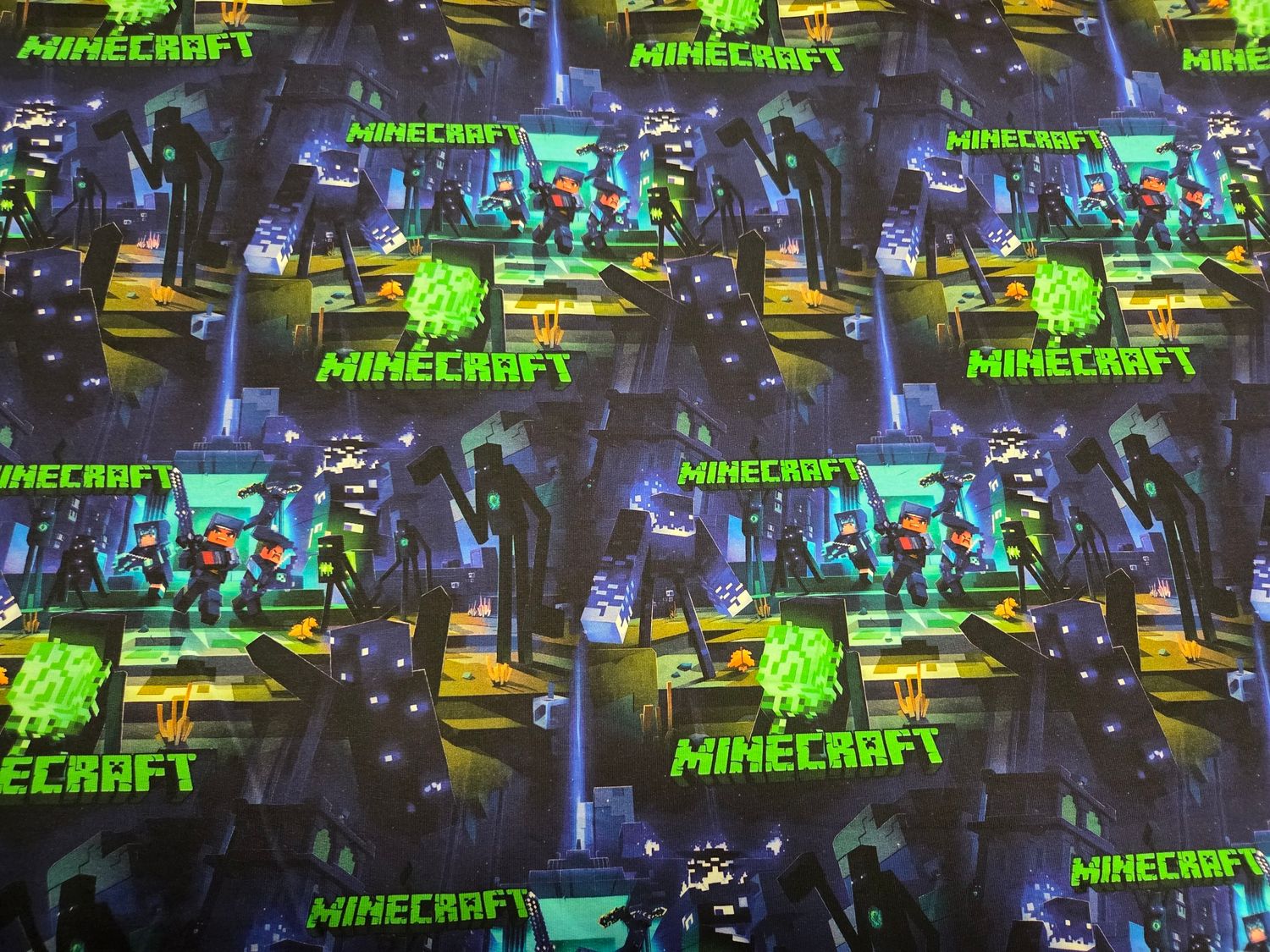 Sommersweat Minecraft 50cm x 180cm breit 