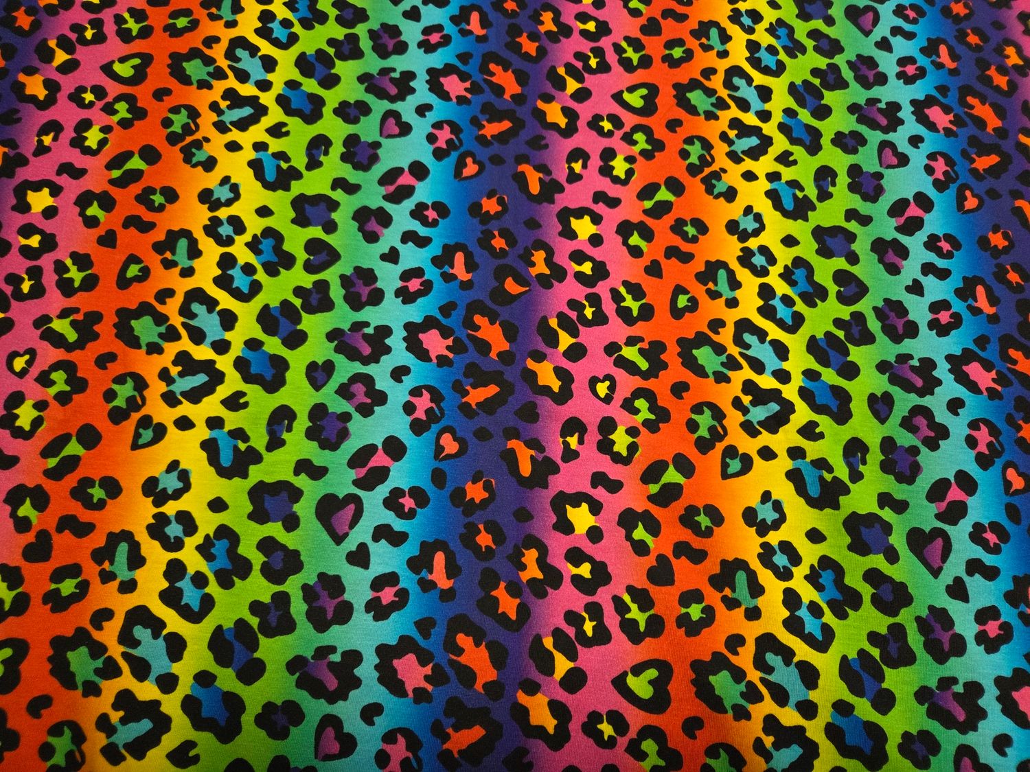 Jersey Leo bunt 50cm x160cm breit