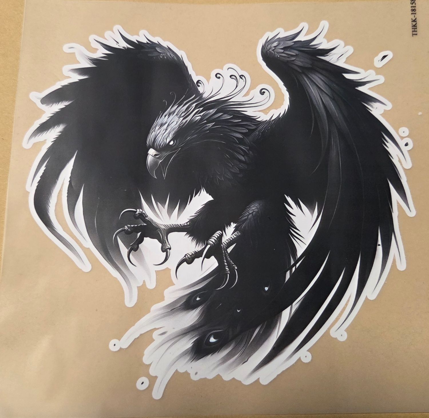 Bügelbild Adler 20cm