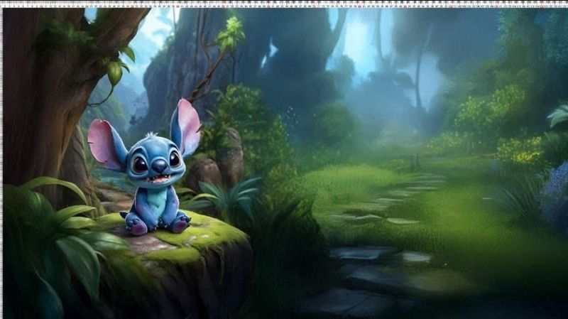 Sommersweat Stitch Panele 80x180cm Lieferung Ende Juni 