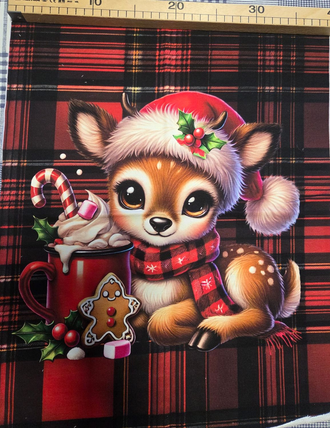Sommersweat Weihnachten Panele 40x50cm 