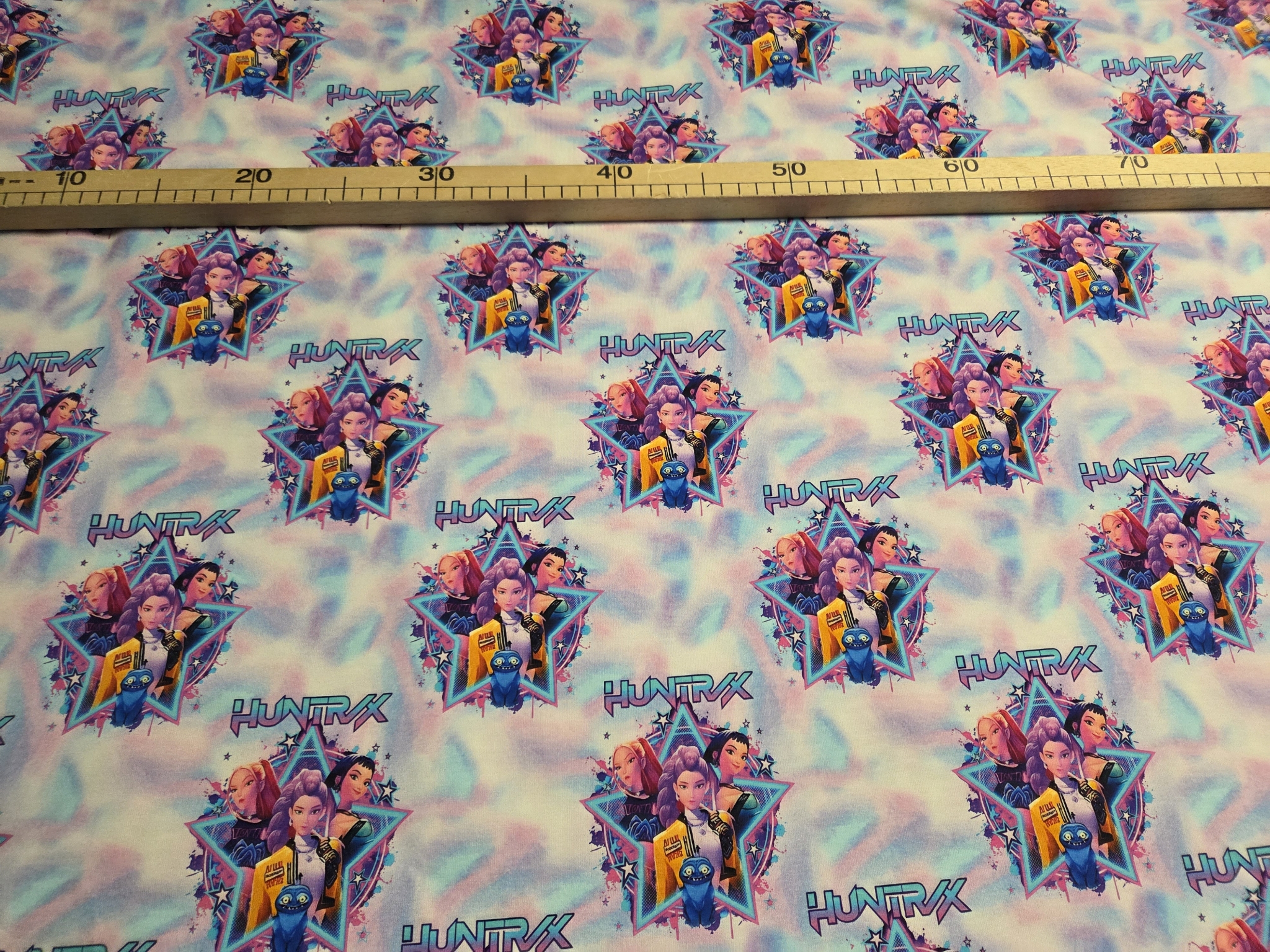 Sommersweat KPop 50cm x 180cm breit