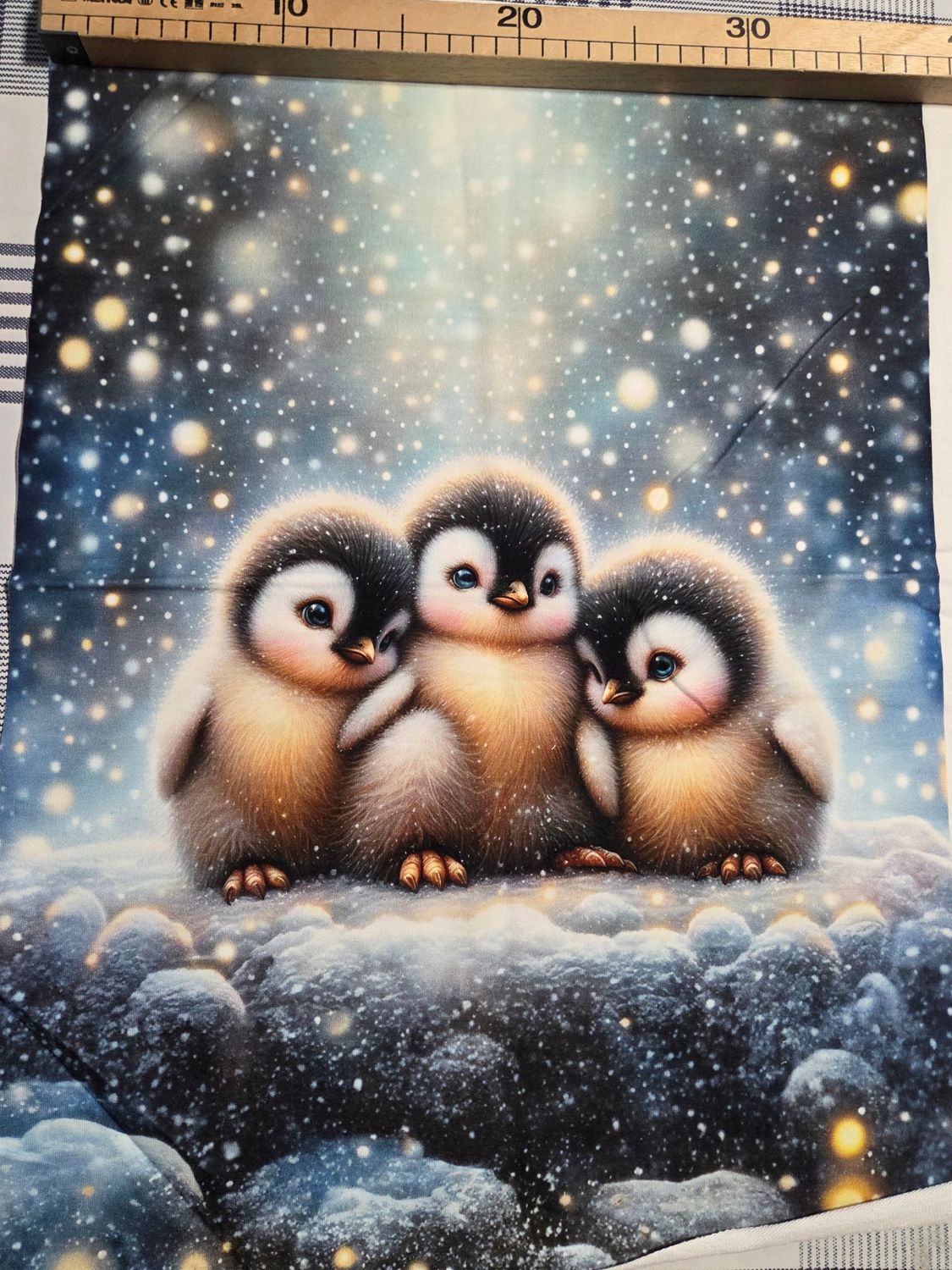 Sommersweat Pinguine Panele 40x50cm Sommersweat Pinguine Panele 40x50cm