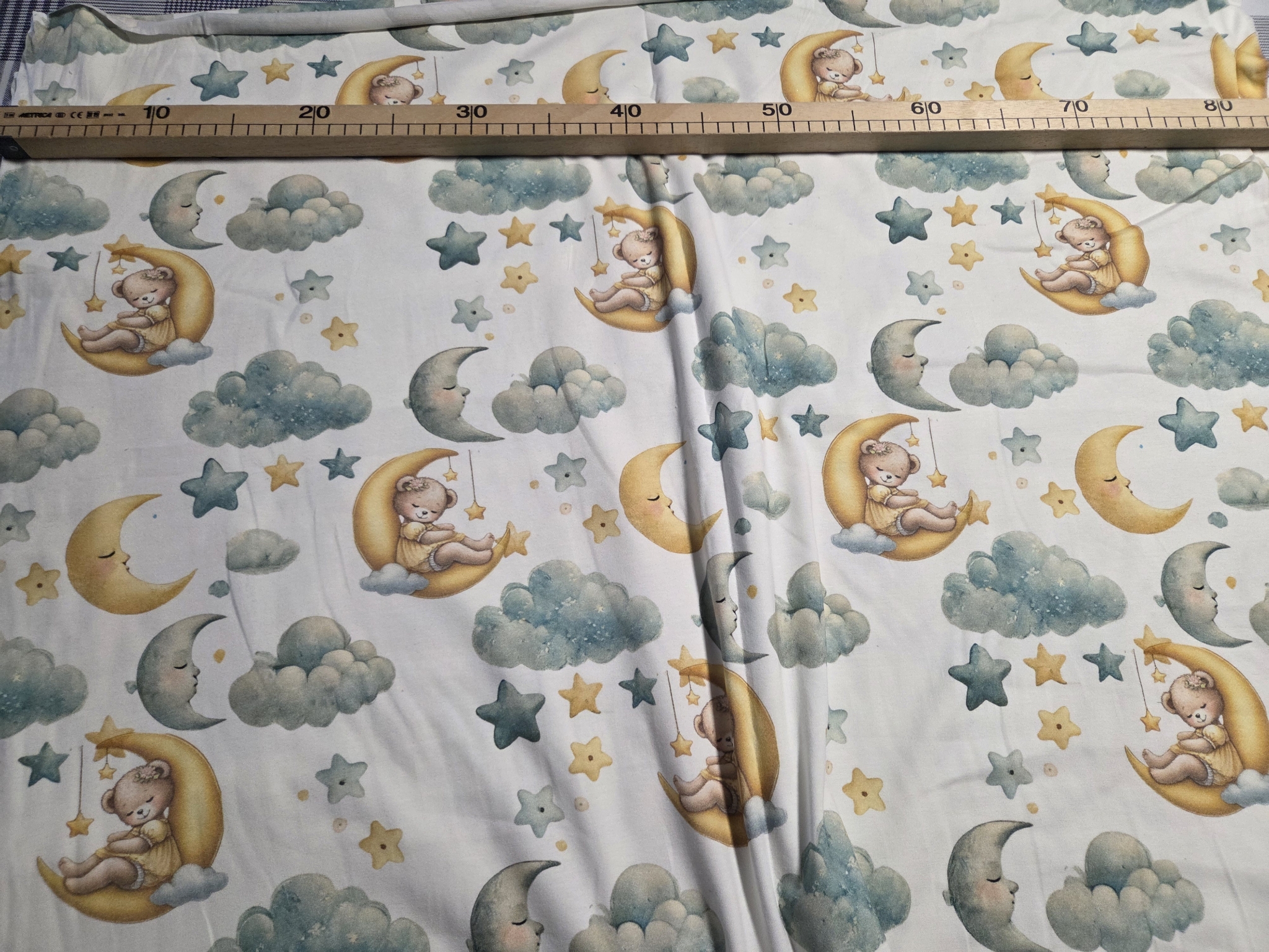 Jersey Bärchen 50cm x160cm breit