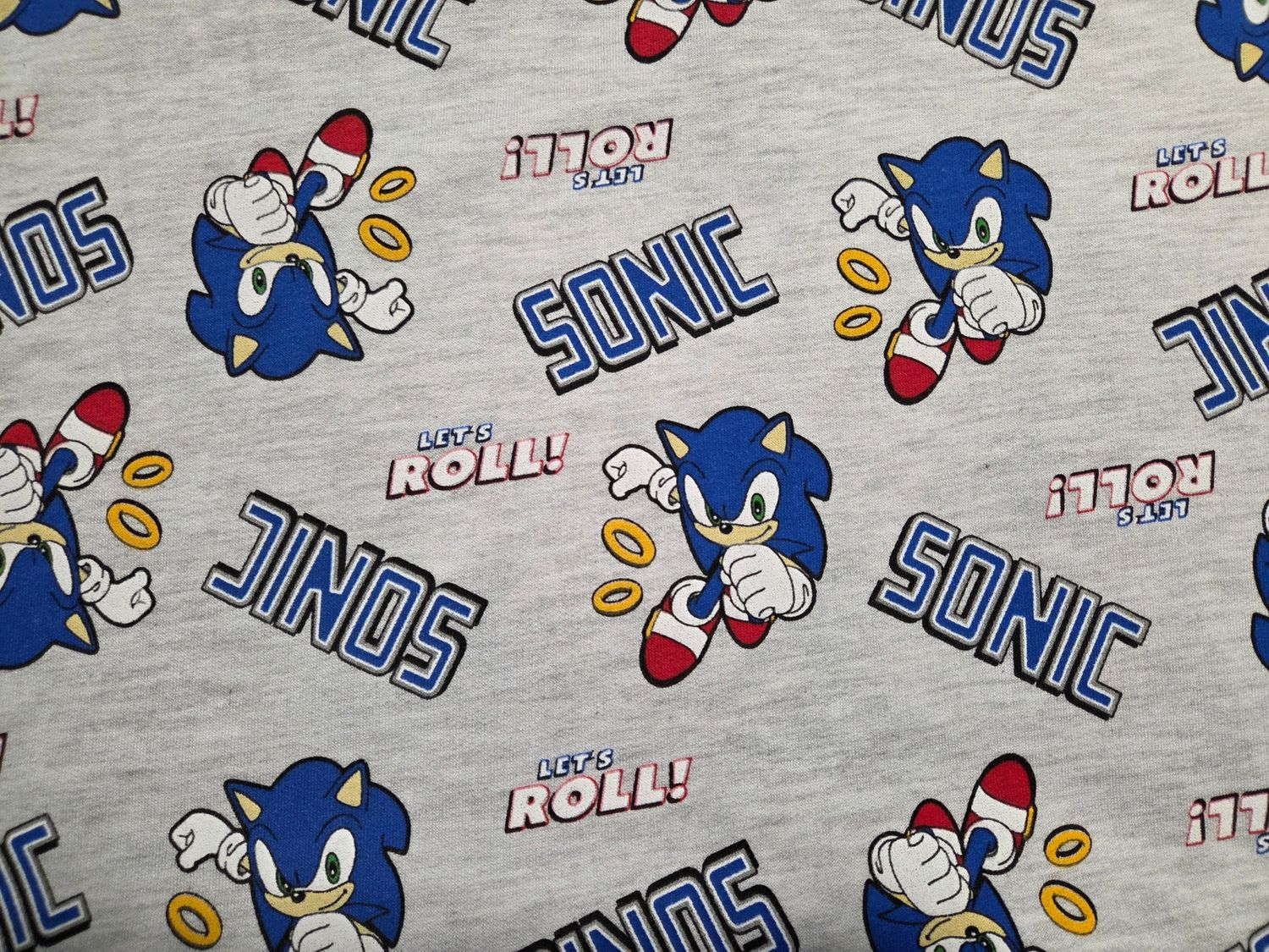 Sommersweat Sonic 50cm x 180cm breit