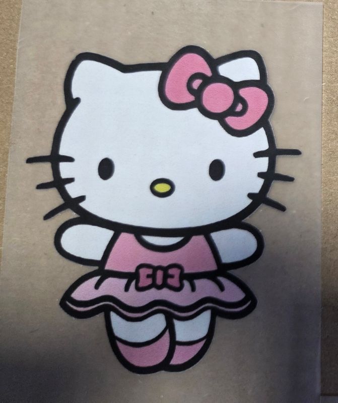 Bügelbild Hallo Kitty ca 7cm