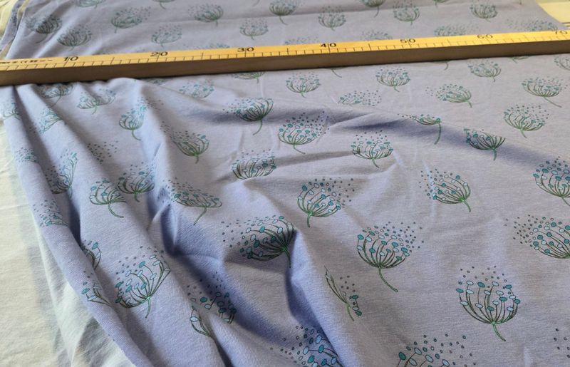 Jersey Blumen 50cm x150cm breit Jersey Blumen 50cm x150cm breit