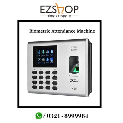 zkteco k40 biometric time attendance Machine