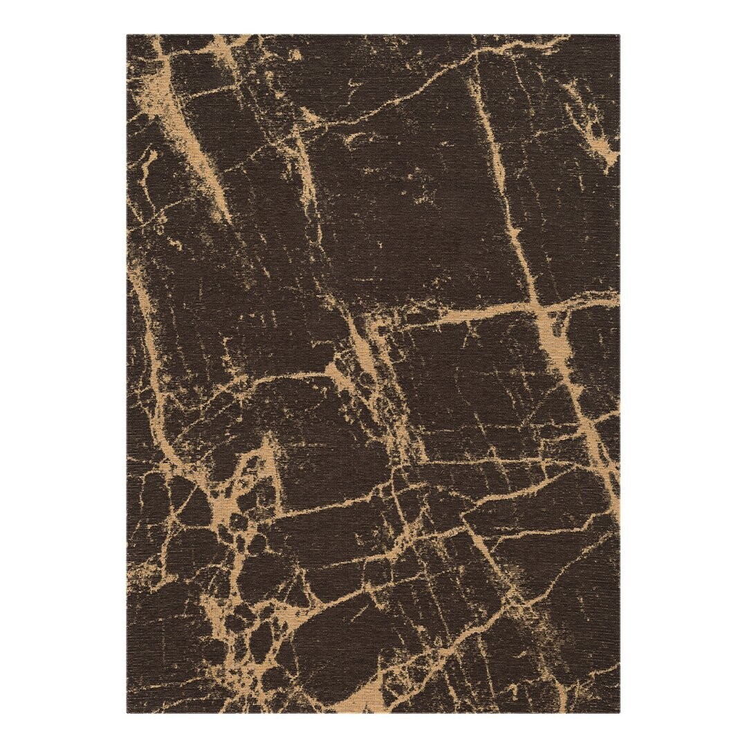 Aligarh, Größe: 80 x 150, Farbe: braun
