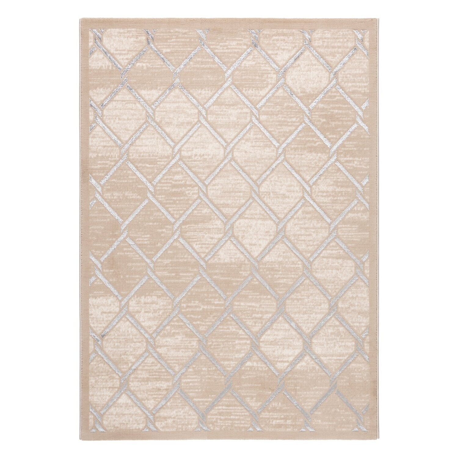 Jamnagar, Größe: 80 x 150, Farbe: creme