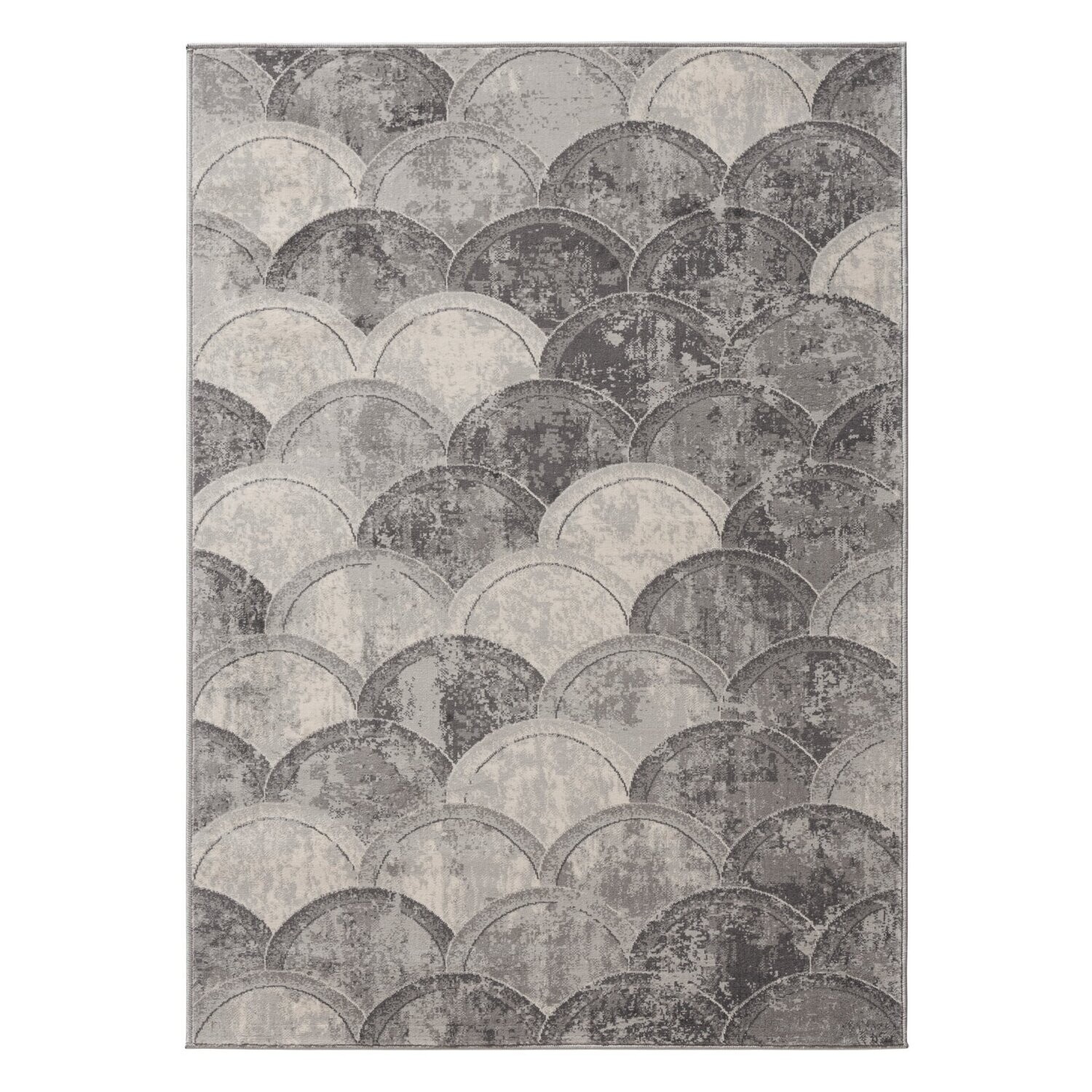 Hapur, Größe: 80 x 150, Farbe: grau