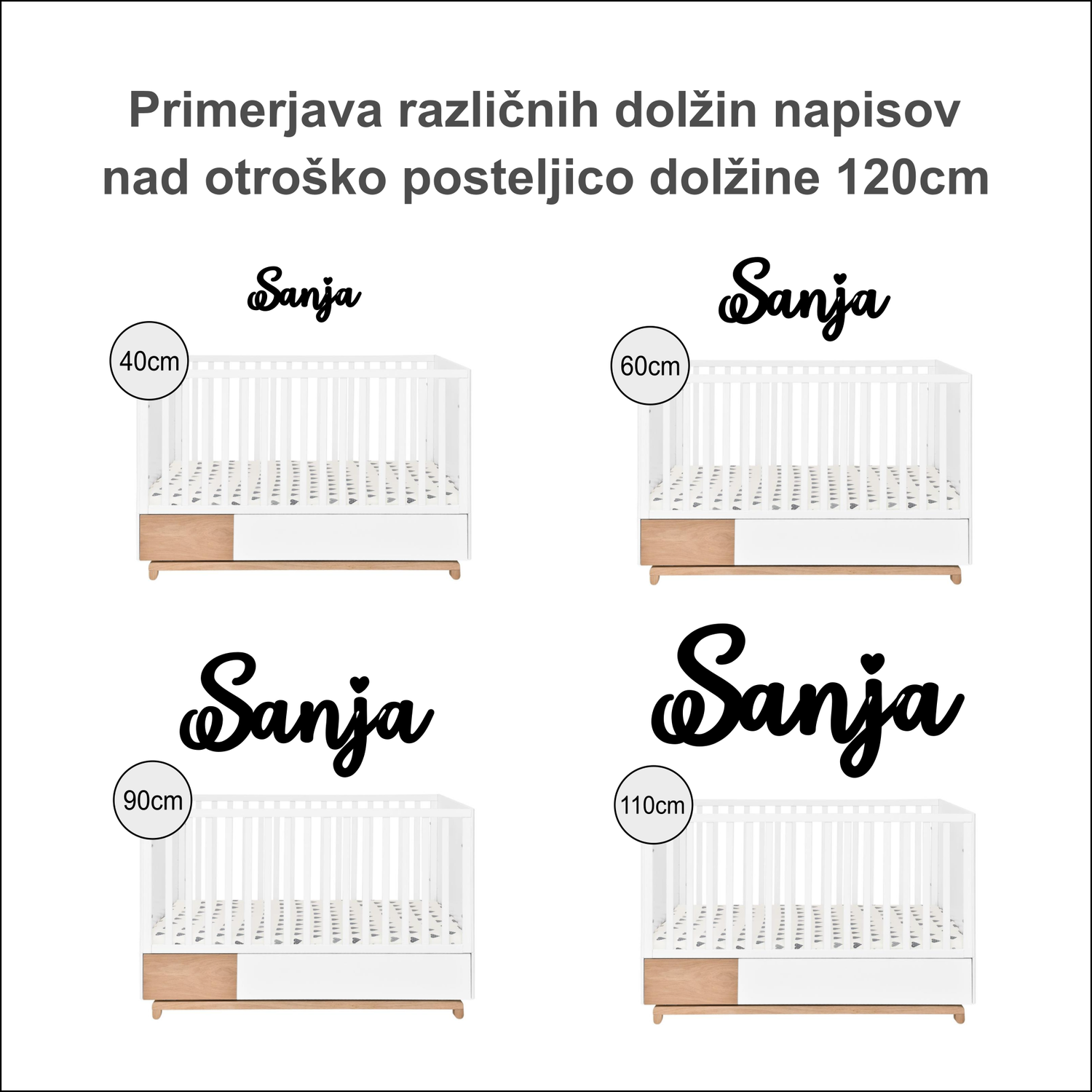 Leseni stenski napis