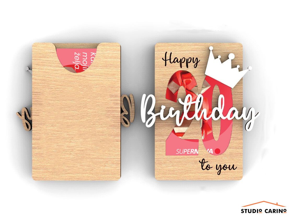 Darilna škatlica - happy birthday