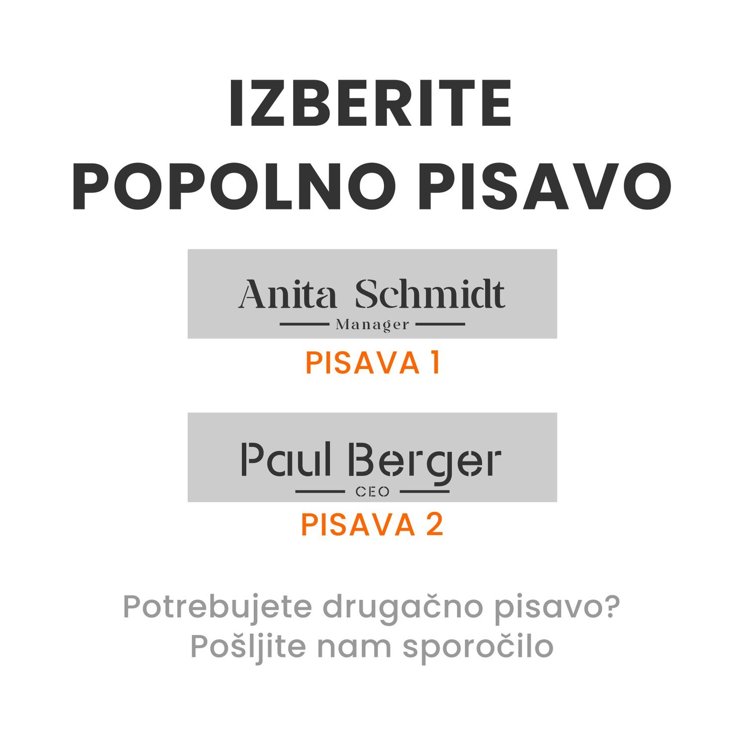 Tablica za označitev prostora (25 x 6cm)