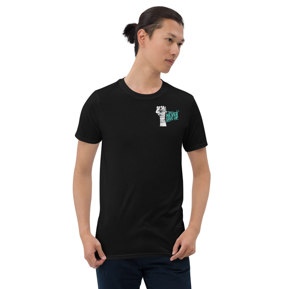 Short-Sleeve Unisex T-Shirt (Never Give Up)