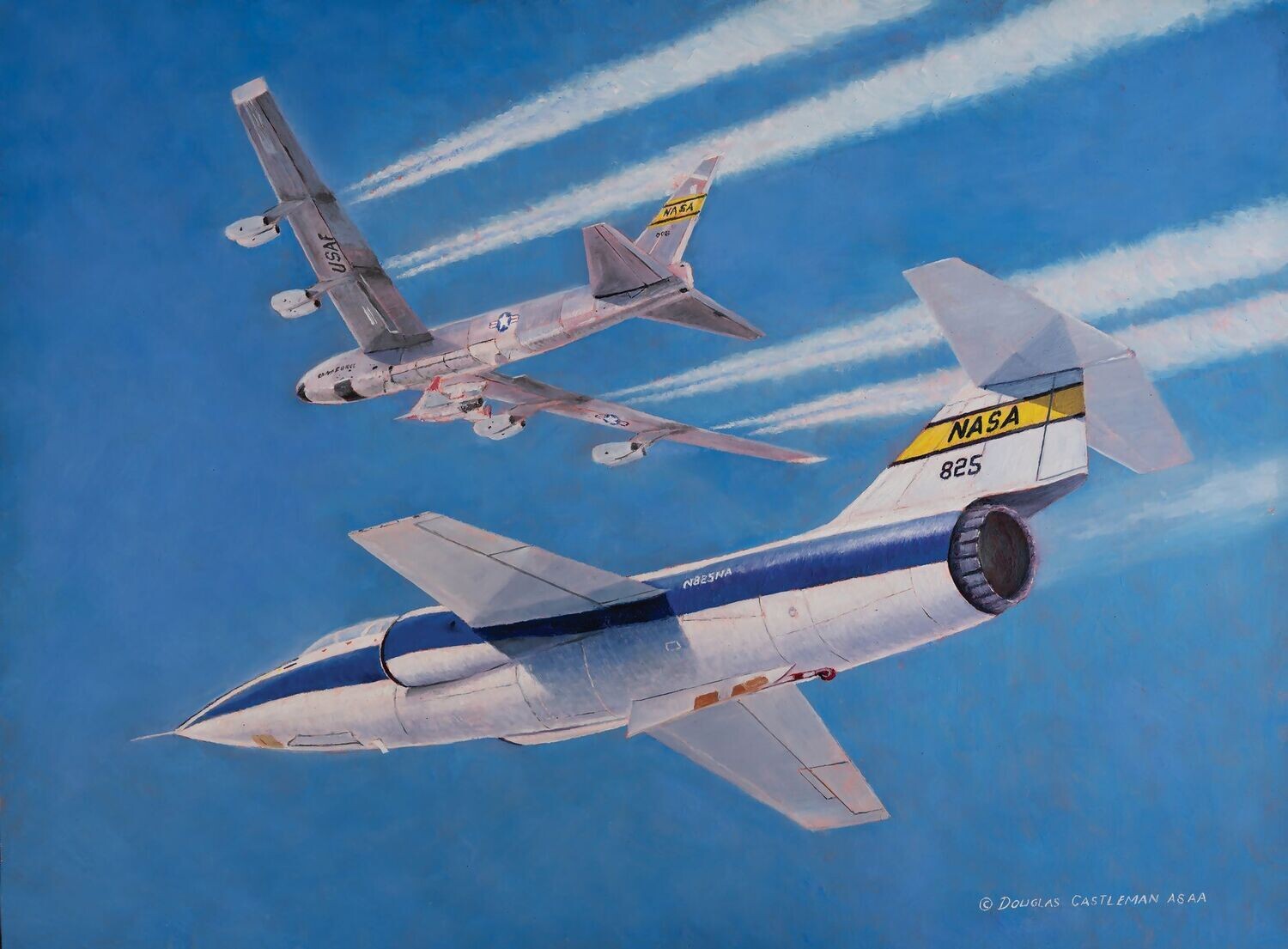 Douglas Castleman - NASA F-104 Chase
