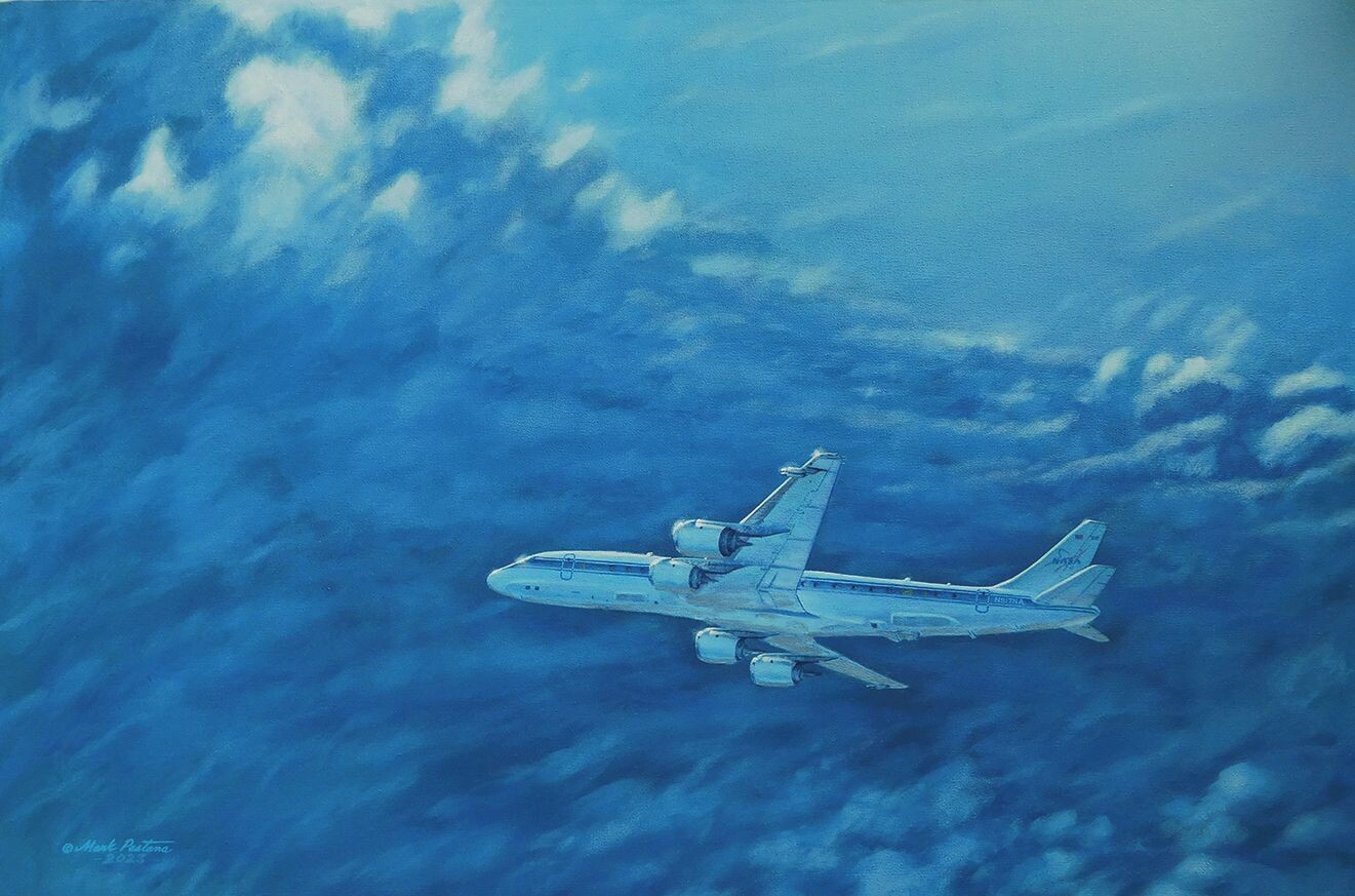 Mark Pestana - NASA DC-8,Hurricane Research Expedition