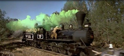 Back to the Future Movie 4-6-0 Locomotive #131 N Scale Decal Set