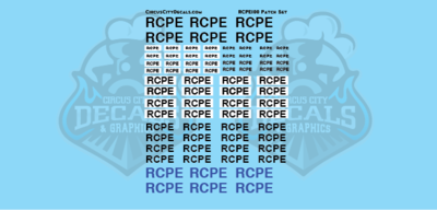 Rapid City, Pierre &amp; Eastern Railroad RCPE Patch Set
