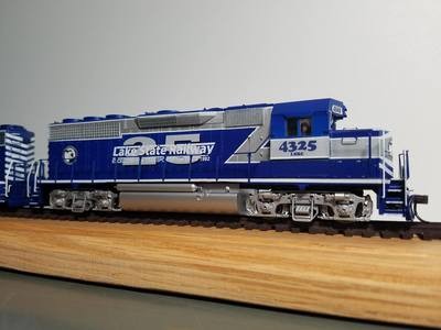 Lake State Railway GP40-3 4325 Anniversary Locomotive Decals HO Scale