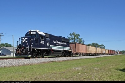 Florida East Coast FEC GP40-2 GP40-3 O 1:48 Scale Decal Set