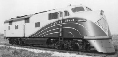 Illinois Central IC Passenger Cars "City of Miami" N Scale Decal Set