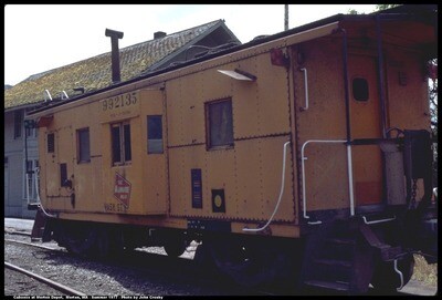Milwaukee Road 70's Thrall Caboose HO Scale Decal Set