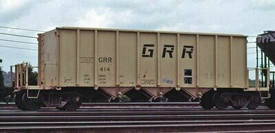 Georgetown Railroad Ortner Hopper Solid N Scale Decal Set
