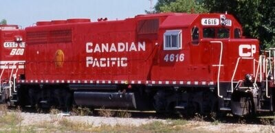 CP Canadian Pacific GP40 G Scale Decal Set Aristocraft
