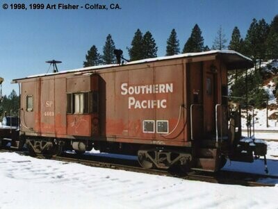SP Southern Pacific Caboose C 50 5 7 8 9 G Scale Decals