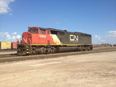 Canadian National CN Woodcrest Numbers N Scale Decal Set