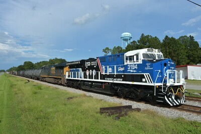 CSX ES44AH Honoring Our Law Enforcement N Scale Decal Set Walthers Intermountain ES44