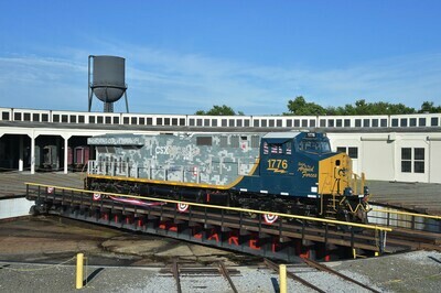 CSX ES44AH Honoring Our Veterans N Scale Decal Set ES44