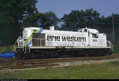 Erie Western RS3 HO scale Decal Set