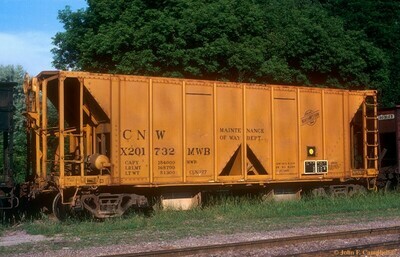 CNW Ballast Hopper N 1:160 Scale Decal Set