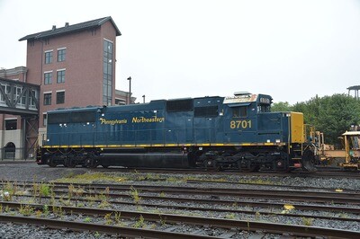 Pennsylvania Northeastern SD60 8701 ex-CSX N scale Decal Set
