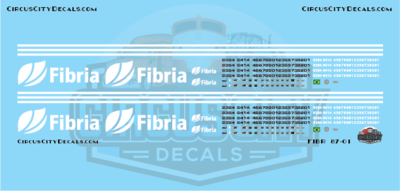 Fibria AC44i HO Scale Decal Set