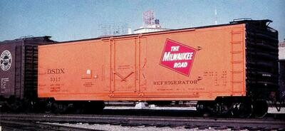 Milwaukee Road DSDX URTX Reefer HO Scale Decal Set