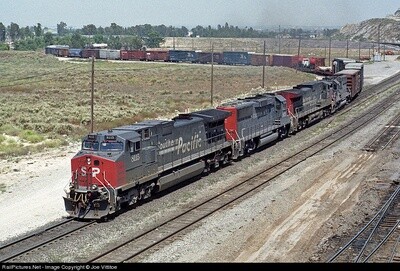 SP Southern Pacific Dash 9-44CW G Scale Decal Set Aristocraft