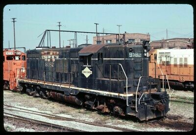 Illinois Central IC Locomotive Faded Logos GP SW N Scale Decals